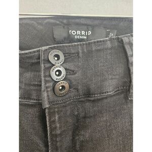 Torrid Black Denim, size 12